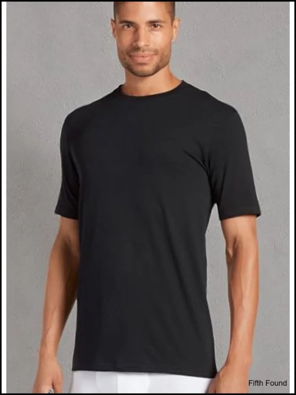 Men's Crew Neck Undershirts 3-Pack 100% Cotton Breathable T-Shirts